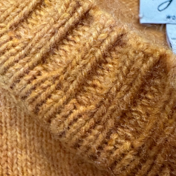 J. Crew Men's Crewneck Sweater in Warm Orange - Picture 3 of 5